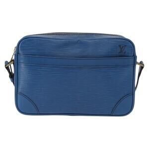 Louis Vuitton Epi Trocadero 23 Shoulder Bag Blue